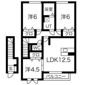【間取り】 | メナス二上