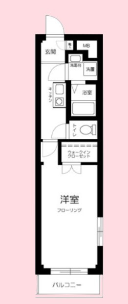 指扇駅前プラザの間取り
