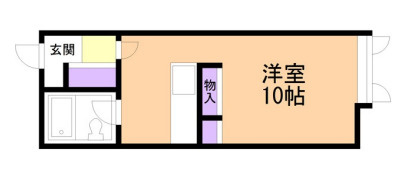 クリスタルハイツの間取り