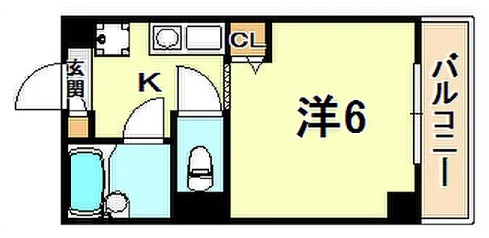 ロジュマン大石の間取り