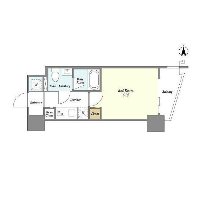 プラシア北千住の間取り