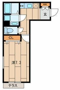 ＭＡＩＳＯＮ　ｄｅ　ＬＩＢＲＥ（メゾンドリブレ）の間取り|間取りです。
