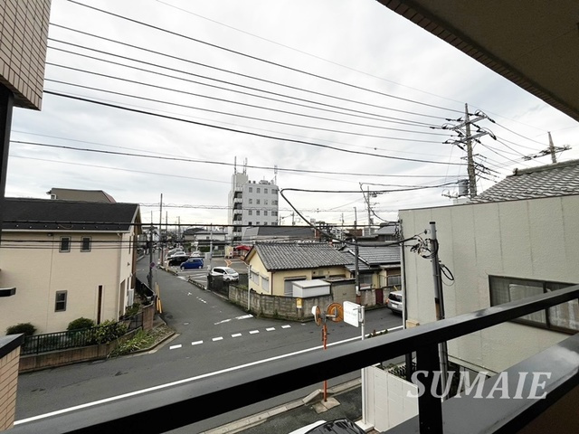ファインスカイ大宮の展望|バルコニーからの景色です！