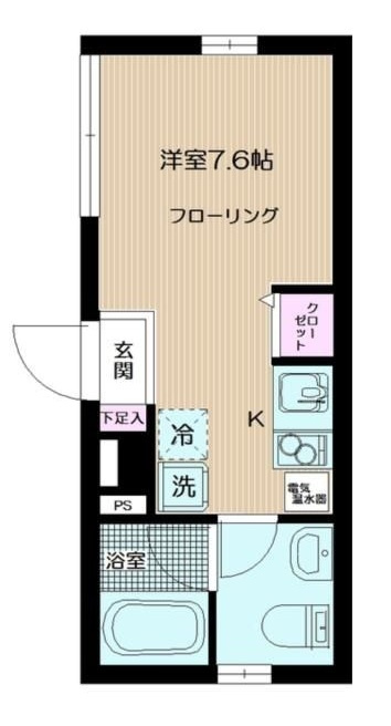 コローナ赤羽の間取り|間取りです。