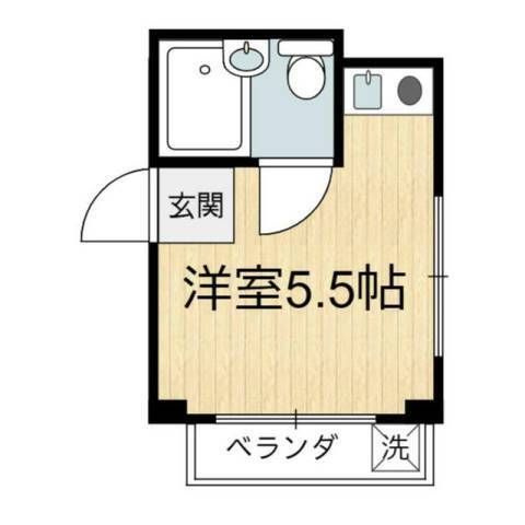桜コーポの間取り
