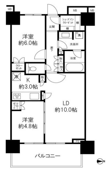 浅草タワーの間取り
