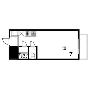 神戸市東灘区御影１丁目の賃貸マンションの間取り