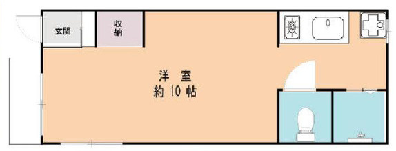 神戸市中央区山本通４丁目の賃貸マンションの間取り