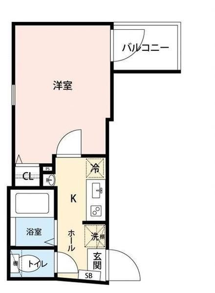 グランクオール代田橋の間取り|間取りです。
