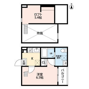 partenza志賀本通の間取り