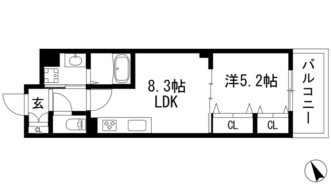 【間取り】 | クリエオーレ住吉