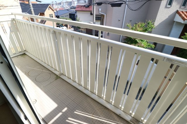 ソレイユ霞ヶ丘のバルコニー