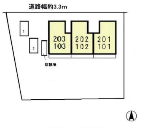 ヴェールハイム霞ヶ丘の区画図|☆神戸市垂水区　ヴェールハイム霞ヶ丘☆