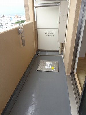 クラシェス新長田のバルコニー|☆神戸市長田区　クラシェス新長田☆