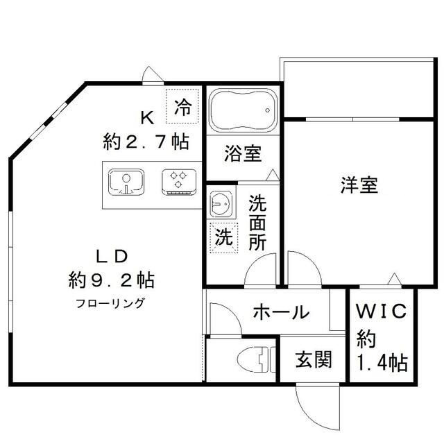 アイ・グランツの間取り|間取りです。