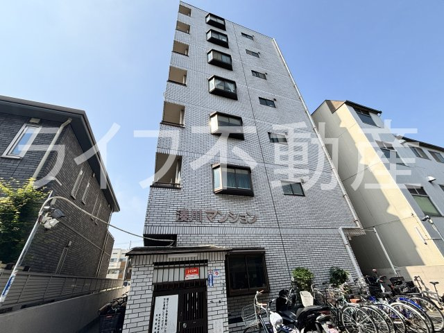 湊川マンションの外観|外観は落ち着いています