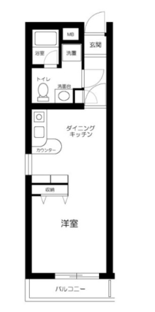 菱和パレス世田谷桜丘の間取り
