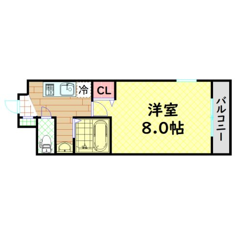 【間取り】 | レジデア西本町
