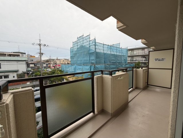 サンハイツ寝屋川のバルコニー