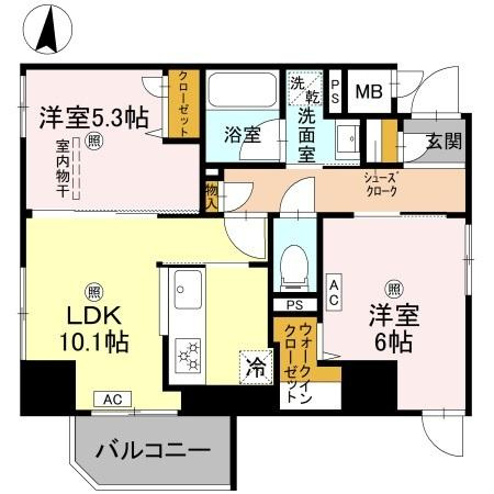 ダイワシティー新大阪の間取り
