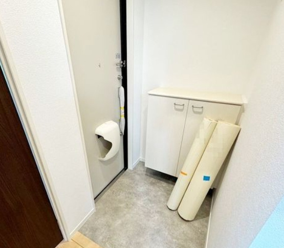 ふじのハイムⅡの玄関