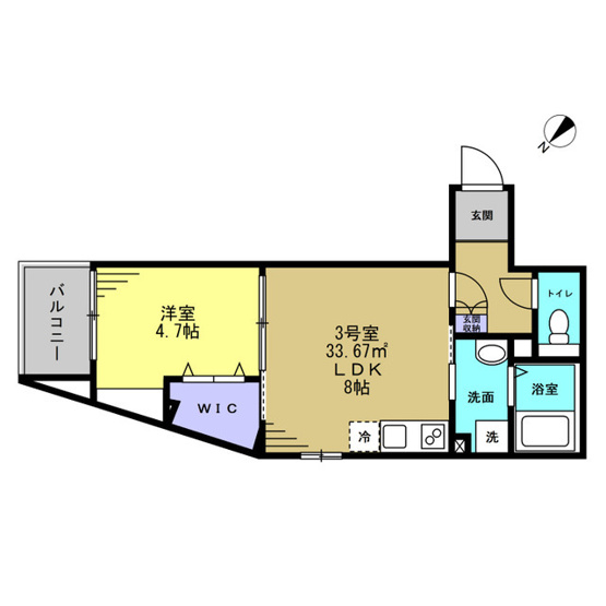 【間取り】 | AJ津田沼018