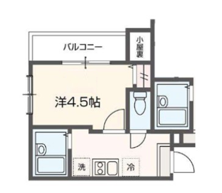 レイズコート羽田の間取り|間取りです。