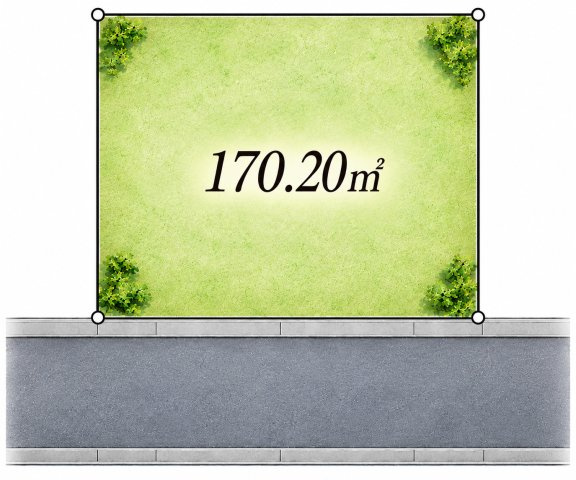 【区画図】 | ◆南区六ッ川２丁目　建築条件なし土地◆