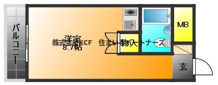 豊国スカイマンション国分の間取り