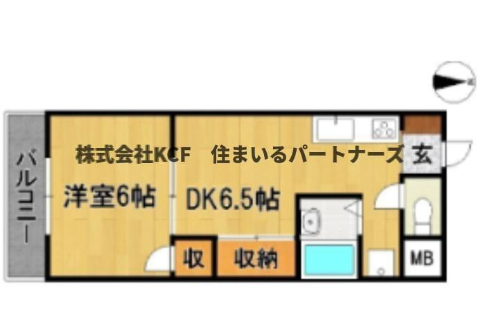 ラ バンリュ東合川の間取り