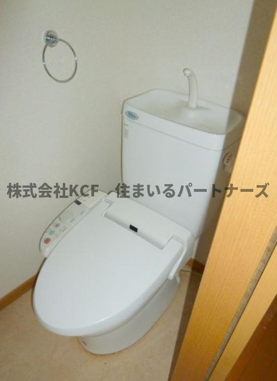 ブルウジュⅡのトイレ|トイレもきれいです