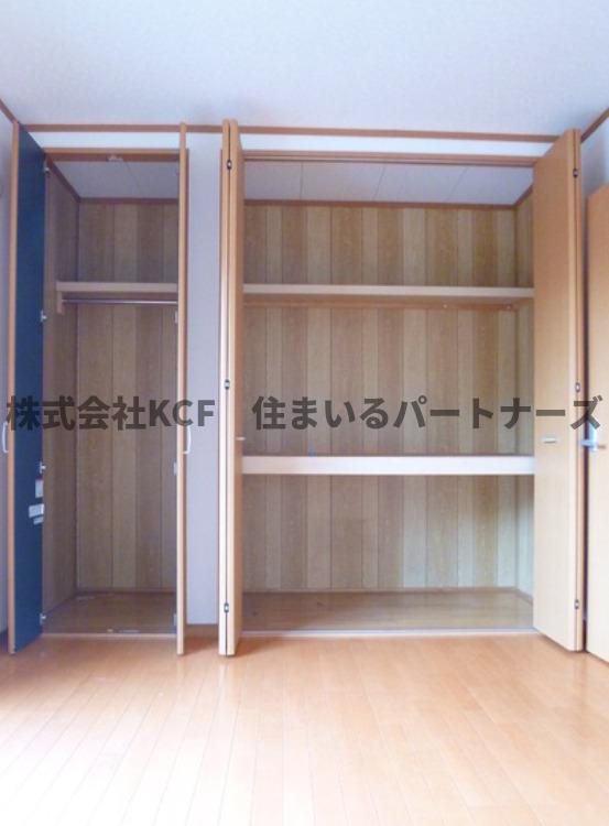 ブルウジュⅡの収納|専用の収納スペースです