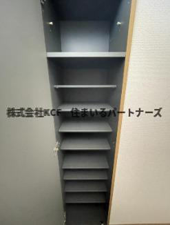 コーポベルヴューの収納|収納豊富です