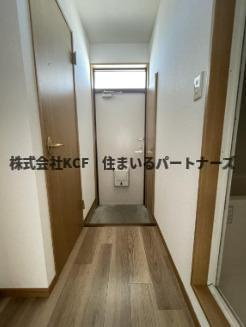 コーポベルヴューの玄関|きれいな玄関です