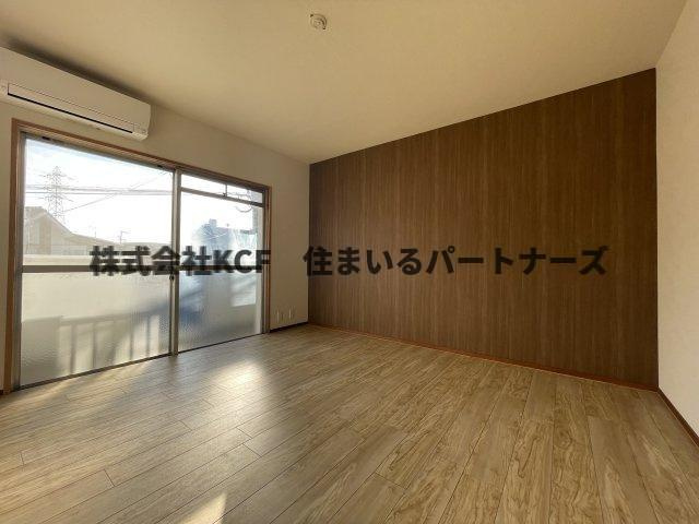 久留米市国分町の賃貸マンションの居間・リビング|使いやすい居間です
