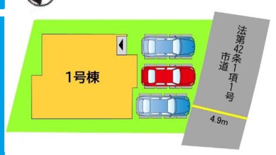 福岡市南区大平寺２丁目の新築一戸建の区画図