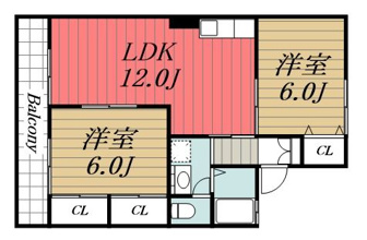 【間取り】 | クレールメゾン　C