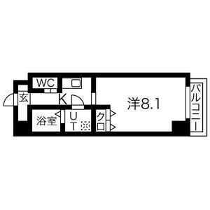 エナブル福島の間取り