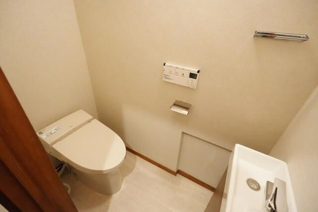 コートハウス．Ｍのトイレ|トイレもきれいです
