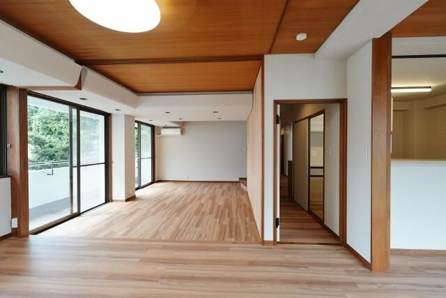コートハウス．Ｍの寝室|使い勝手のいい寝室です