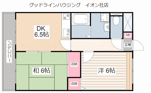 メルベーユ雅の間取り