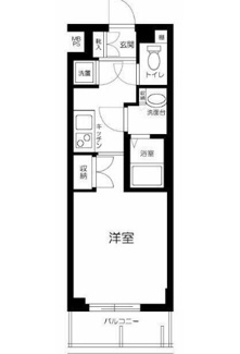 【間取り】 | パークウェル神田ＥＡＳＴ弐番館 | 間取りです。