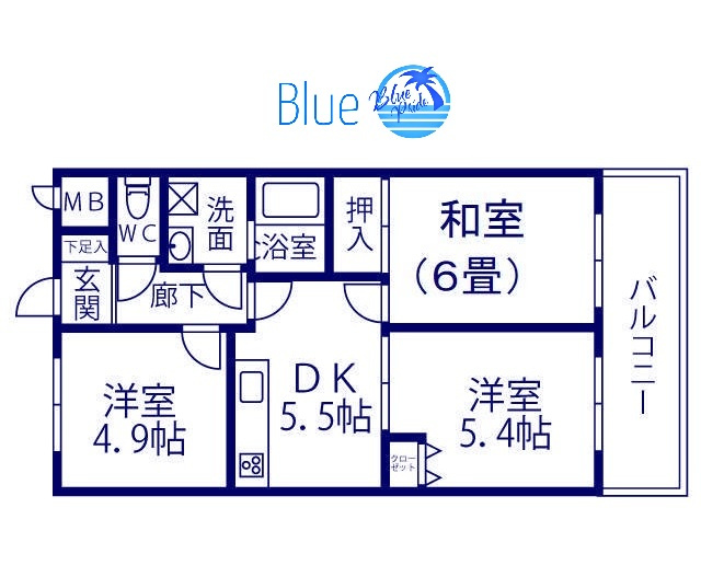 【間取り】 | クリオ綱島参番館