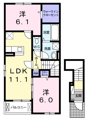 セレーネの間取り