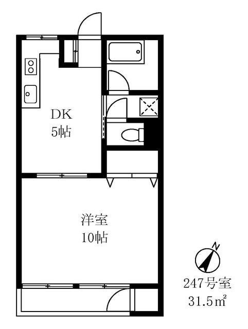 青葉マンション２号の間取り