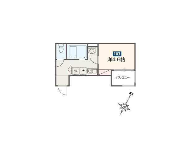 MOMO HOUSE東村山（旧：ＭＥＬＤＩＡ東村山Ⅱ）の間取り