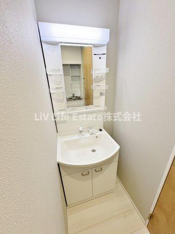 MOMO HOUSE東村山（旧：ＭＥＬＤＩＡ東村山Ⅱ）の洗面所