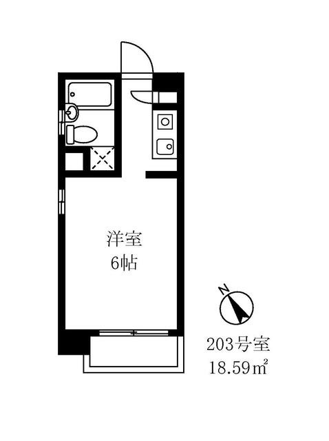 ブリーズ早稲田の間取り
