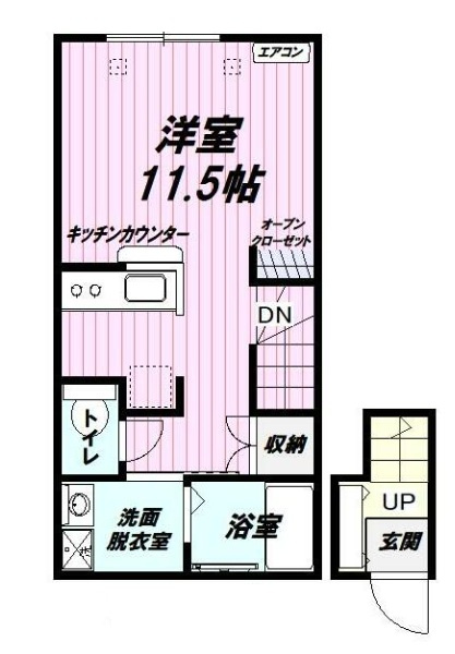 Ｌｉｂｅｒｄａｄｅ（リベルダージ）の間取り