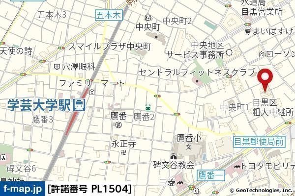 【地図】 | ハイタウン学芸大学